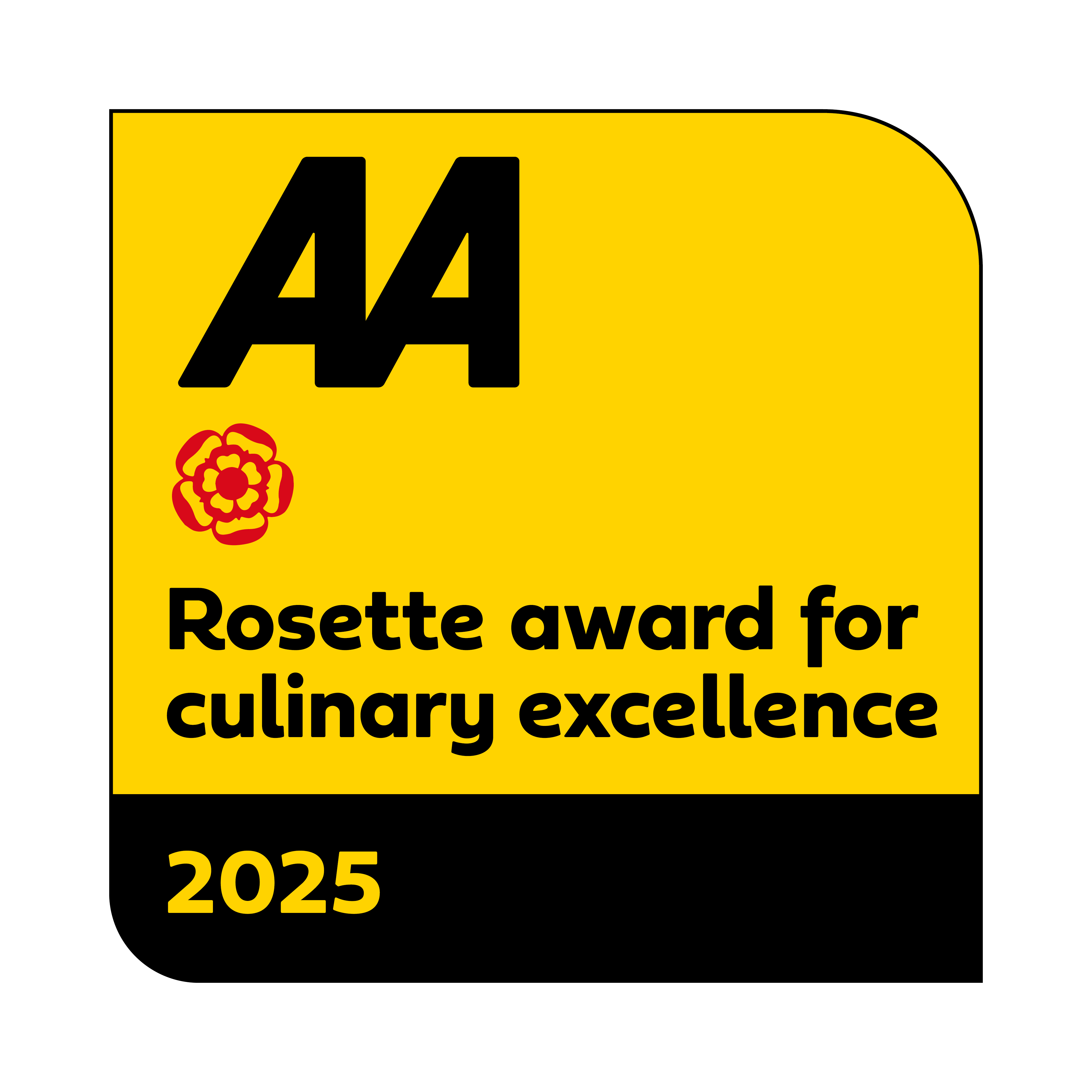 AA Rosette Culinary Dining RF 2025