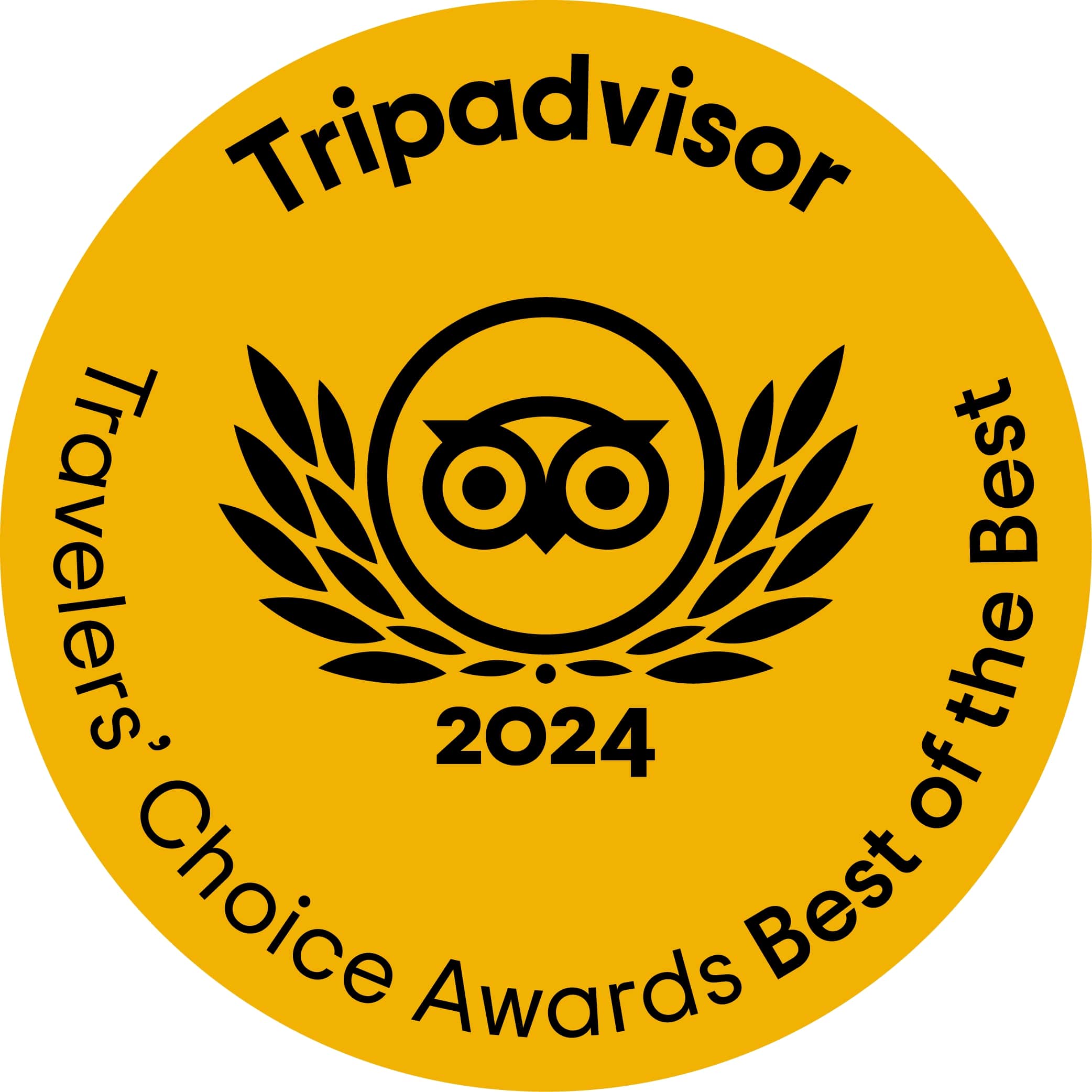 Trip Advisor Best of the Best 2024