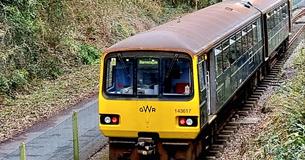 Our newly acquired Class 143 is to be officially named at 11am on Easter Saturday. This is the first passenger train to be seen at Torrington Station