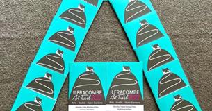 Ilfracombe Art Trail is run entirely by volunteers to promote the Arts in Ilfracombe. Artists and crafts people open their homes, studios and gallerie