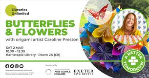 Origami artist Caroline Preston