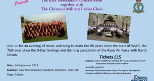 RAF Association Band and Chivenor Military Ladies Choir in Concert