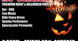 Spooks and Sparks Firework Night and Halloween Party