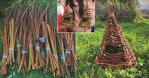 Willow Bird House Workshop at Quince Honey Farm