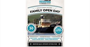 Steamship Freshspring: Family Open Day