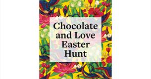 logo for RHS Rosemoor's chocolate and love easter hunt