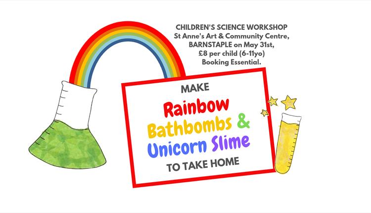 Unicorn Slime & Rainbow Bathbombs: Kids Science Workshop