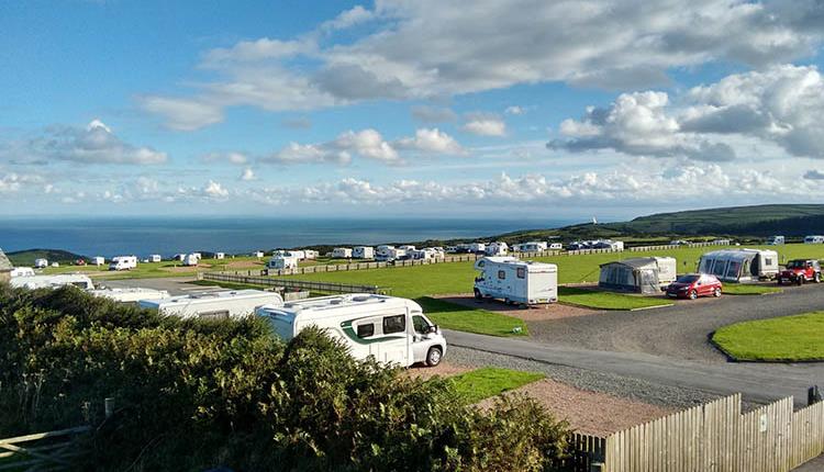 damage barton caravan park view