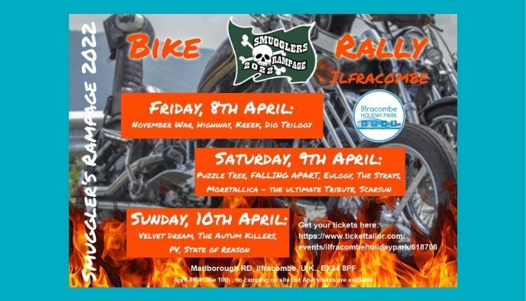 Smuggler's Rampage 2022 - Bike Rally/Music Event