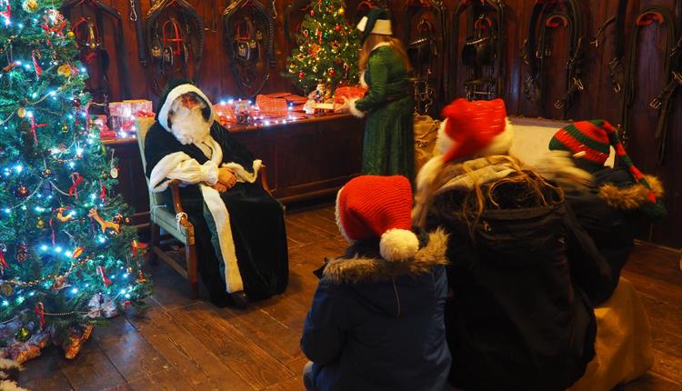 Father Christmas at Arlington court