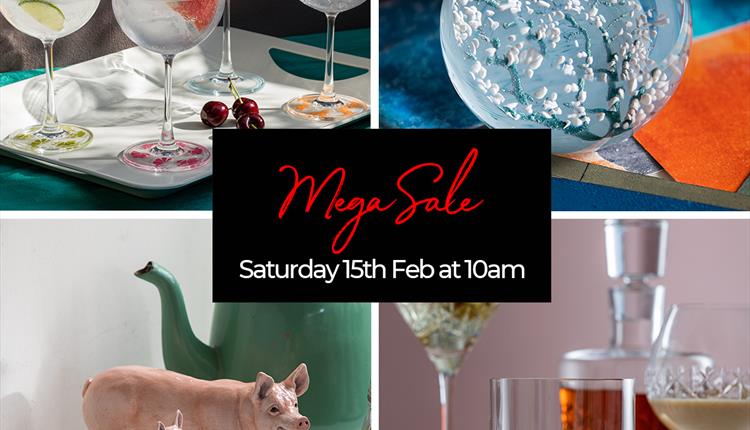 Mega Sale at Dartington Crystal