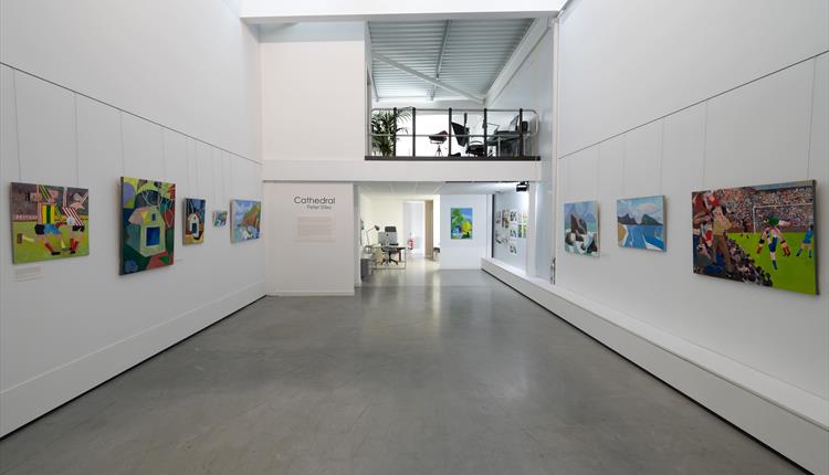 Cathedral, virtual exhibition by Peter Stiles at Studio KIND.