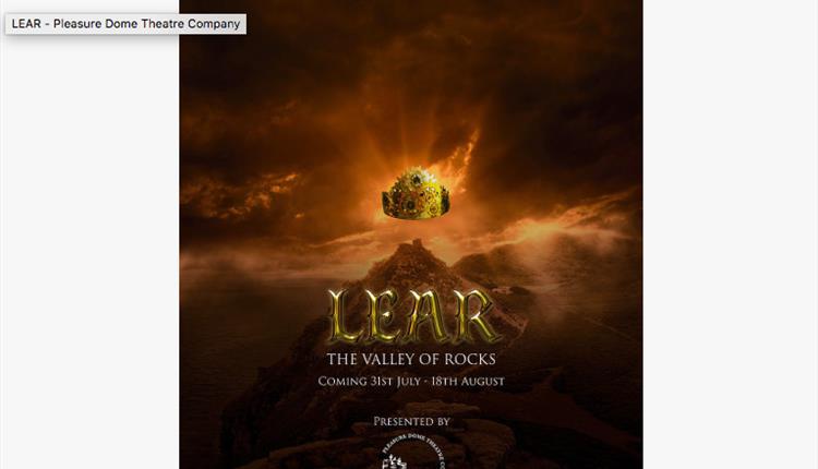 LEAR by Pleasure Dome Theatre Company