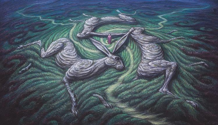 Three Hares, an illustrated talk by Tom Greeves