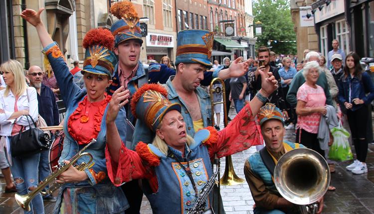 Stepping Out with Red Herring - Bideford