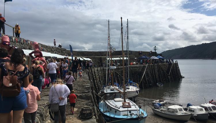 Clovelly Maritime Festival in aid of Bideford & District Sea Cadets