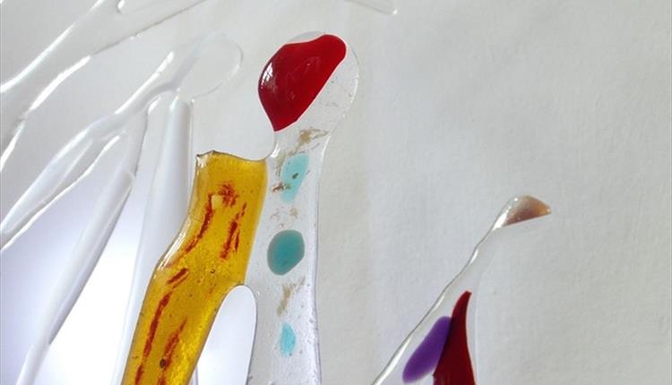 Art Courses at Moor and Sea Holidays - Christmas fused glass Half Day Workshop