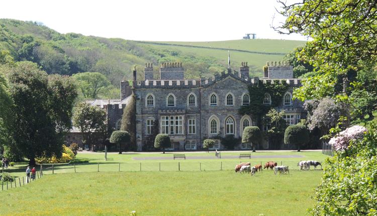 Hartland Abbey & Gardens exterior