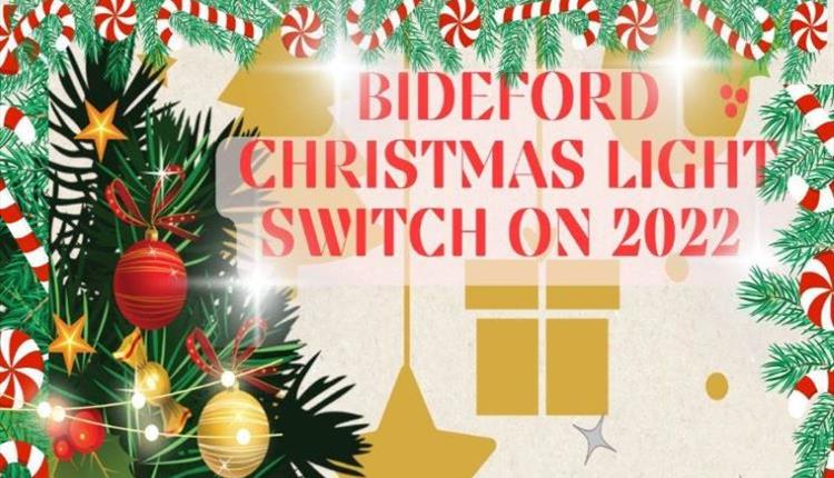 Bideford Christmas Light Switch on 2022
