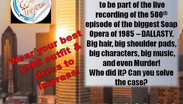 Death in Dallasty - a 1985 Style Murder Mystery