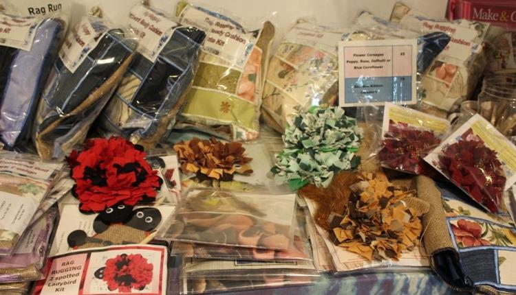 Rag rug drop-in Workshop at Arlington Court