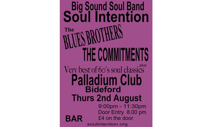 Soul Intention 10-piece big sound soul band