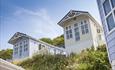 beach cove wooden chalet