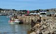 Ferry at Instow marina