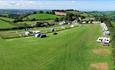 Brightlycott Barton view of the field