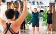 A session using weights at The Barnstaple Hotel