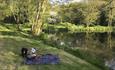 Spreacombe Gardens picnic by the river self catering cottages