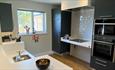 accessible kitchen Braunton Accessible Bungalow from Saunton Beach Villas