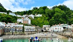 A view of Clovelly from the sea